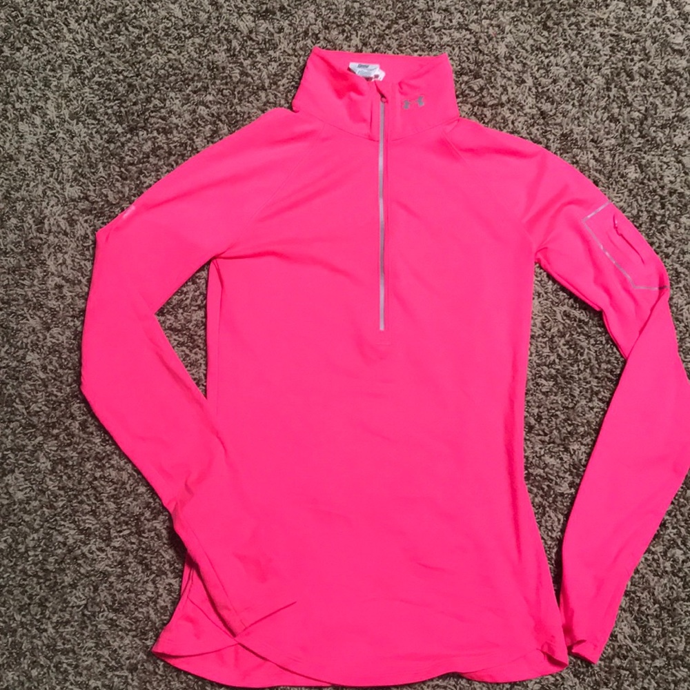 Pink Under Armour pullover